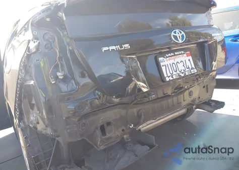 2016 Toyota Prius Two from USA, damaged, VIN JTDKBRFU0G3023272